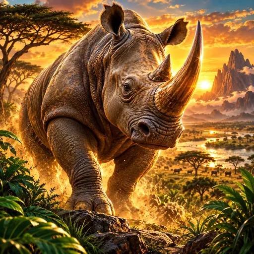 Great Rhino slot cover art